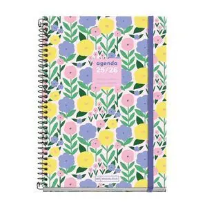 MIQUELRIUS 25/26 AGENDA ESCOLAR PLUS DIA PAGINA BLOSSOM MR26904