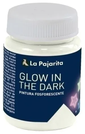 PINTURA LATEX LA PAJARITA FOSFORESCENTE 75 ML (BOTE) NEUTRO