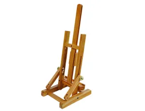 CABALLETE PINTOR DE SOBREMESA LIDERPAPEL MADERA DE PINO BARNIZADO 34X16X13 CM CERTIFICADO FSC