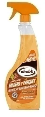 LIMPIADOR CHUBB MADERA Y PARQUET CON PISTOLA SPRAY 750 ML
