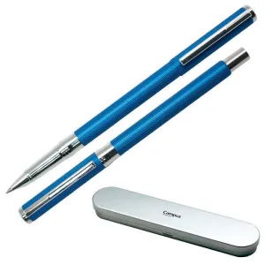 BOLIGRAFO CAMPUS CUERPO ALU.GIRO AZUL 081291