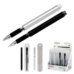 BOLIGRAFO CAMPUS METALICO NEGRO EX/24