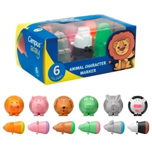 ROTULADOR CAMPUS BABY ANIMALITOS /6UD 081386