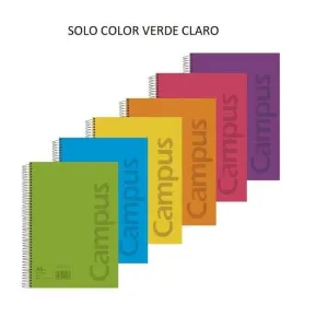 BLOC A4 80/H T.PP 90GR CN4MM VERDE CL