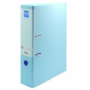ARCHIVADOR PLUS.3 F. 80MM AZUL PASTEL 181150