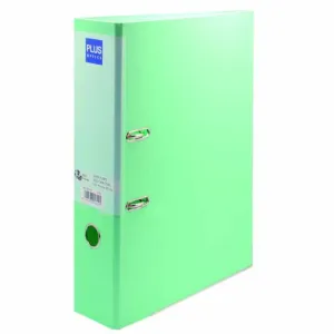 ARCHIVADOR PLUS.3 F. 80MM VERDE PAST. 181152