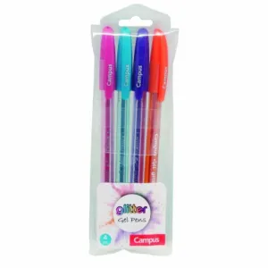 BOLIGRAFO CAMPUS TRIGEL GLITTER B/4 081330