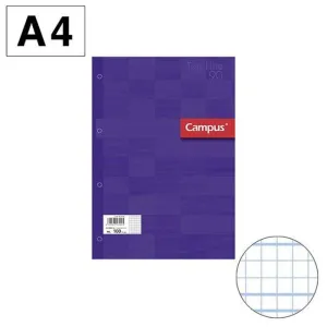 RECAMBIO A4 100H 90G 4TALADROS CUDRO MELA 4MM 003235