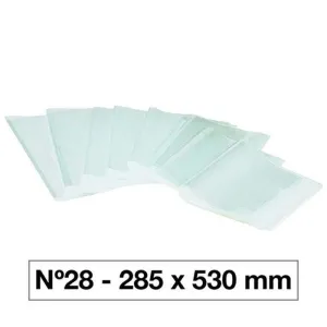 FORRO LIBROS PVC Nº28 130M 285X530/5U