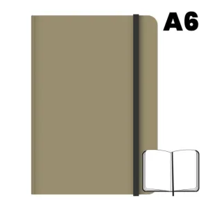CAMPUS LIBRETA COSIDA A6 HOJAS LISAS BEIGE 96 HOJAS 75GR 003505