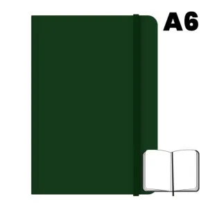 CAMPUS LIBRETA COSIDA A6 HOJAS LISAS VERDE OSCURO 96 PAGINAS 75GR 003510