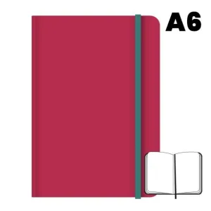 CAMPUS LIBRETA COSIDA A6 HOJAS LISAS FUCSIA 96 HOJAS 75GR 003511