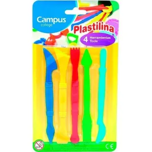MOLDEADORES CAMPUS PLASTILINA /5UD 630771