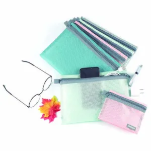 BOLSA MULTIUSO A5 C/CREMALLERA VERDE 040750