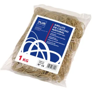 GOMAS ELASTICAS Nº20 200MM BOLSA 1KG 040764