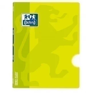LIBRETA GRAPADA OXFORD SCHOOL OPENFLEX A4 48H LISO LIMA