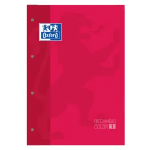 RECAMBIO OXFORD A4 80H CN5 ROJO