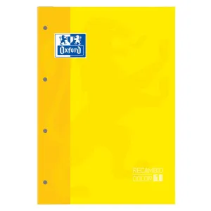 RECAMBIO OXFORD A4 80H CN5 AMARILLO