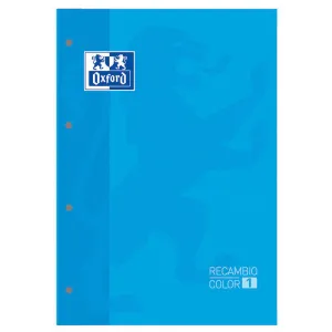 RECAMBIO OXFORD A4+ 80H CN5 TURQUESA