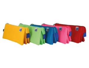PORTATODO ESCOLAR OXFORD KANGOO KIDS TRIPLE COLORES SURTIDOS 220X80X100 MM