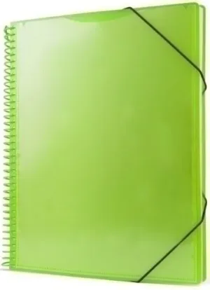 CARPETA FUNDAS (TARIFARIO) PRYSE PP PERSONALIZABLE A4 20 F. VERDE