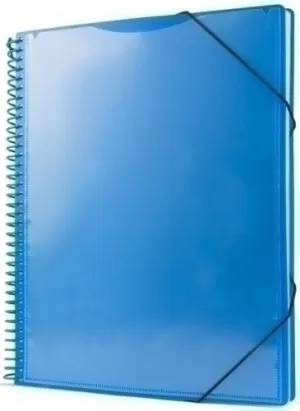CARPETA FUNDAS (TARIFARIO) PRYSE PP PERSONALIZABLE A4 40 F. AZUL