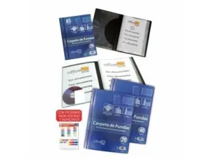 FRAGA CARPETA A5 20 FUNDAS PERSONALIZABLE DIN A5 4º CUARTILLA 14277
