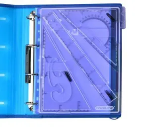 FRAGA JUEGO DE REGLAS SET GEOMETRIA SEPARADOR ANILLAS FR32511