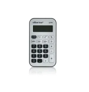 CALCULADORA DE BOLSILLO OFFICE BOX 8 DIGITOS NEGRO