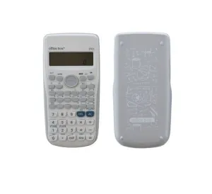 CALCULADORA CIENTIFICA OFFICE BOX 10+2 DIGITOS (2 LÍNEAS) BLANCO