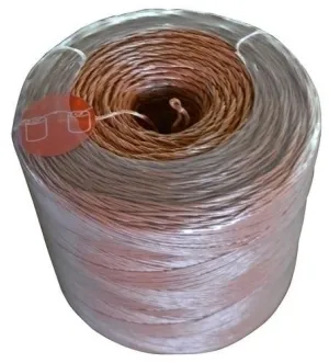 CORDEL PLASTICO ROJO ROLLO 1200 M.