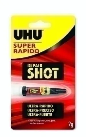 PEGAMENTO UNIVERSAL UHU REPAIR SHOT 2 G