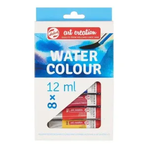 ESTUCHE TALENS ACUARELA 8 COLORES 12ML 625053