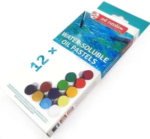 ESTUCHE TALENS PASTEL OLEO SOLUBLE EN AGUA SET 12 BARRAS 625057