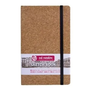 CUADERNO TALENS ART CREATION BOCETO TAPA DURA 140G 130X210 80H CON GOMA CORCHO