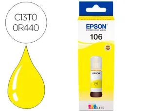 EPSON 106 AMARILLO BOTELLA DE TINTA ORIGINAL - C13T00R440