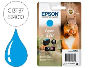 EPSON 378 CYAN CARTUCHO DE TINTA ORIGINAL - C13T37824010