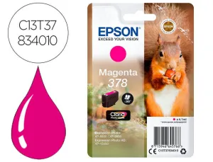 EPSON 378 MAGENTA CARTUCHO DE TINTA ORIGINAL - C13T37834010