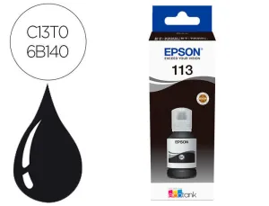 EPSON 113 NEGRO BOTELLA DE TINTA PIGMENTADA ORIGINAL - C13T06B140