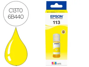 EPSON 113 AMARILLO BOTELLA DE TINTA PIGMENTADA ORIGINAL - C13T06B440
