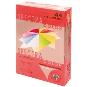 PLUS OFFICE PAPEL SPECTRA A3 80GR 500H ROJO INTEN IT250 ROJO A3 MAK001004
