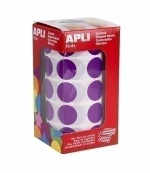 GOMETS APLI ROLLO 59H CIRCULO Ø 20 MM LILA 1.770 UDS. (11490)