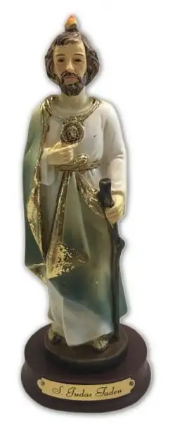 IMAGEN DE SAN JUDAS TADEO 14 CM,