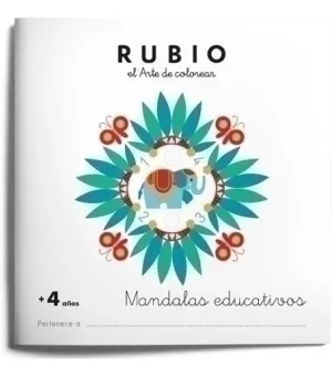 CUADERNO RUBIO A4 MANDALA EDUCATIVO +4 AÑOS
