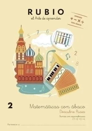 CUADERNO RUBIO A4 MATEMATICAS CON ABACO 2