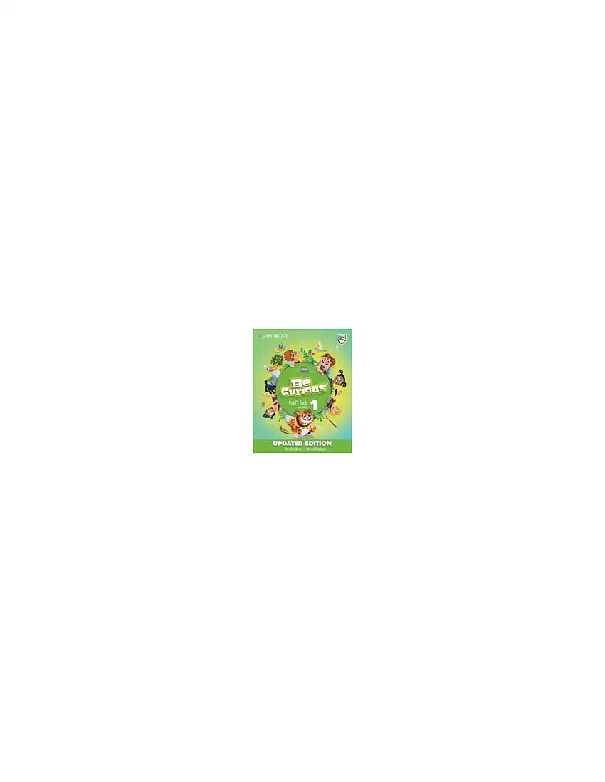 Be Curious Level 1 Pupil'S Book With Ebook Updated