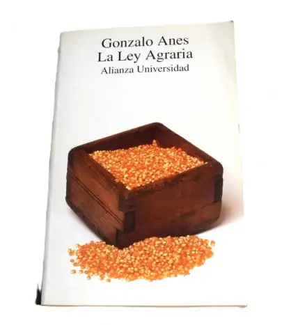 La ley agraria (Alianza universidad)
