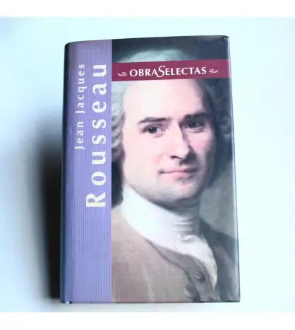 Obras Selectas de Jean Jacques Rousseau.