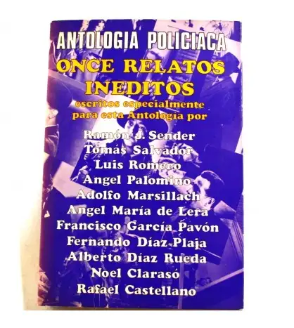 Once relatos inéditos - Antología policiaca
