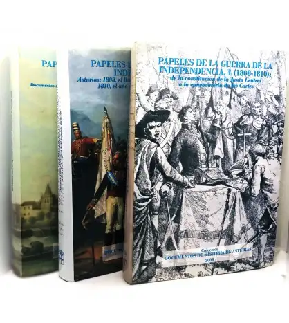 Papeles De La Guerra De La Independencia: Volúmenes 1, 2 y 3 (Completo)